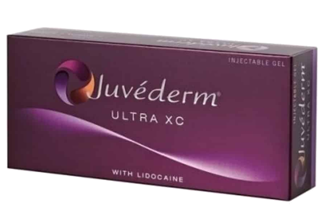 Juvederm Ultra XC Product box - Steely Plastic Surgery