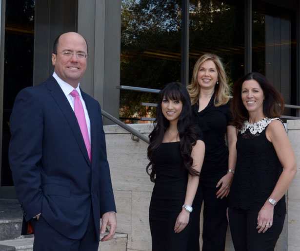 Robert Lee Steely, MD and three team members Robert Lee Steely, MD and three team members